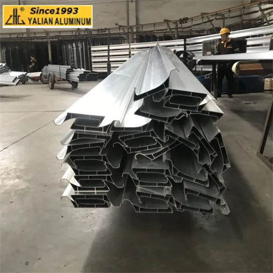 Professional Big Size 6061 6063 Aluminum Extrusion Profiles Supplier