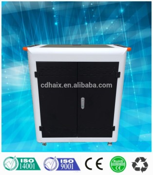 Secure mobile Tablet Charging Cart storage charging cart educational equipment