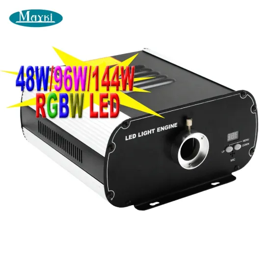 Mayki LED RGBW Twinkle Fiber Optic Light Engine for Cinema/Club/Theatre/Auditorium/School/Disco Ceiling