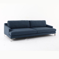 Sofa sectionnel scandinave minimaliste en tissu