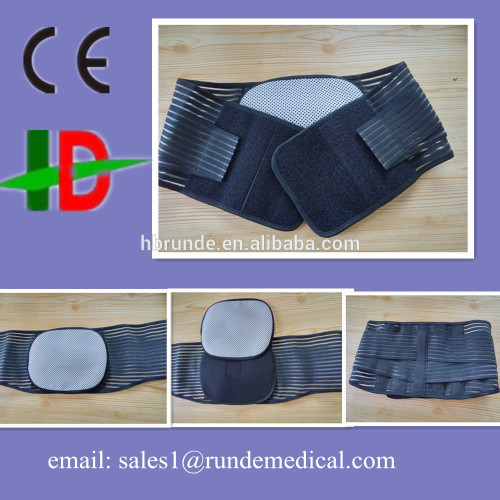Other Properties lumbar support belt with steel inserts