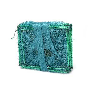 Fisherman's Choice: New Design Folding Fishing Trap Nets, Perfect for Crab, Lobster, Shrimp & More