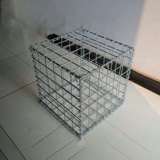 Galvanized Low Carbon Steel Wire Gabion Mesh for Garden Walls