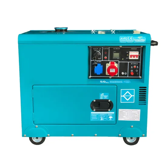 Portable Silent Japanese Brand 5kW 6kVA Diesel Generator