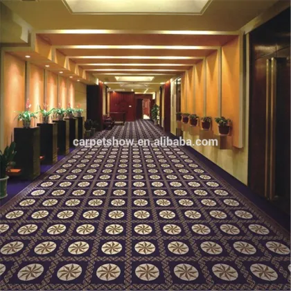 Decoration wilton floral corridor carpet wilton roll carpet