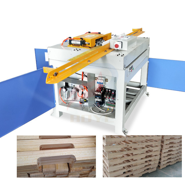 Price Wooden Pallet Notching Machine for Wood Block Processing - Wood Groover Machine