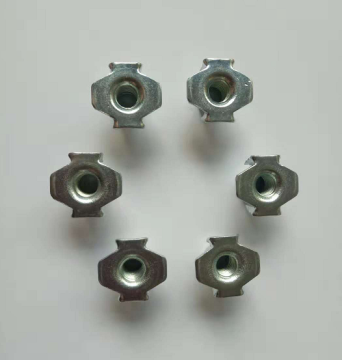 Half thread Carbon steel Zinc plated Nut