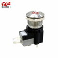 19MM IP67 high current Metal push button switch