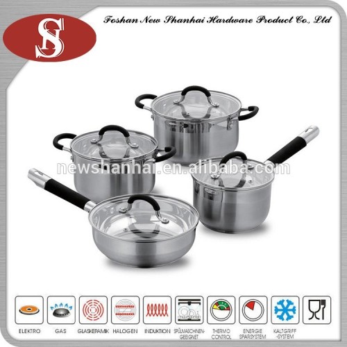 8 Pcs stainless steel cooker set SC519