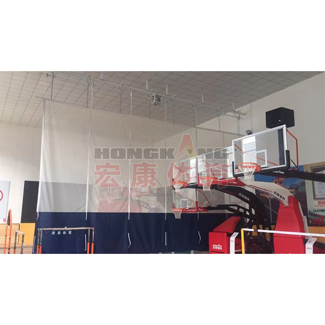 Hongkang Top Roll Basketball Gym Divider Curtains