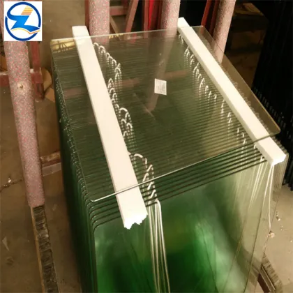 customized tempered glass table top for building glass