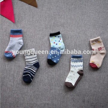 HW185 Children socks wholesale cotton national wind pattern socks for boys and girls