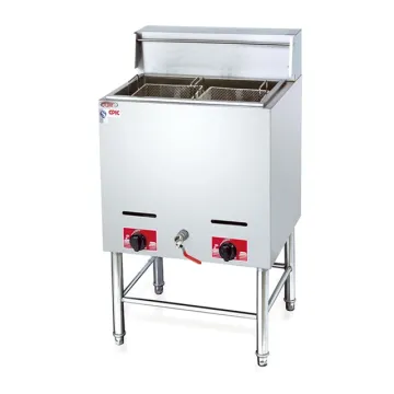 Free Standing Stainless Steel Commercial Kitchen Equipment Gas Fryer