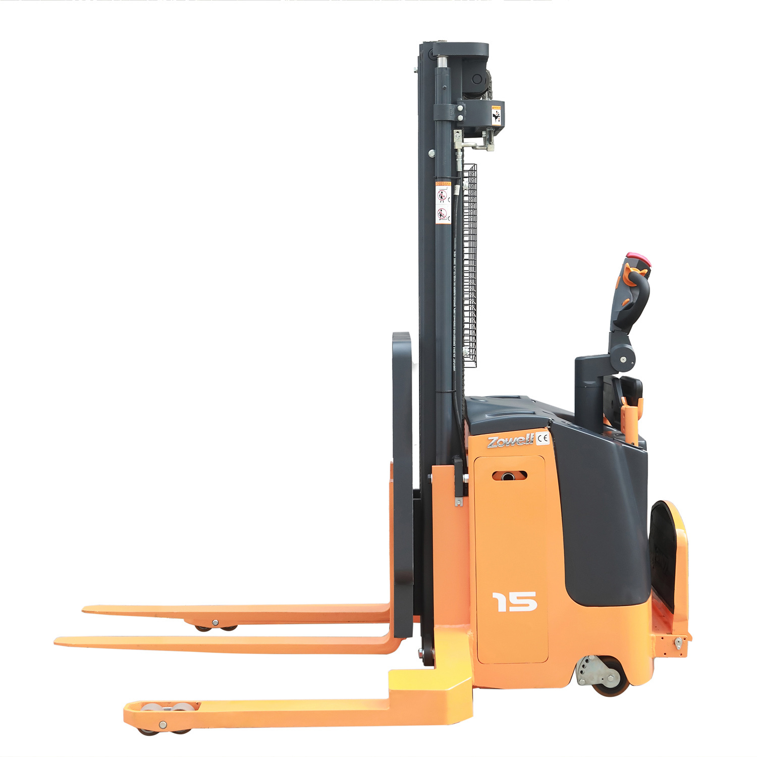 New Electric Straddle Stacker