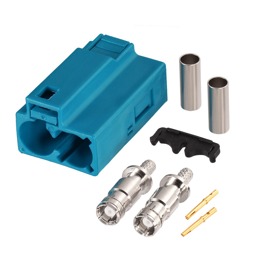 Fakra Double 8mm Jack Socket Z Female Connector