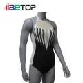 Egyéni backless spandex ujjatlan trikók torna