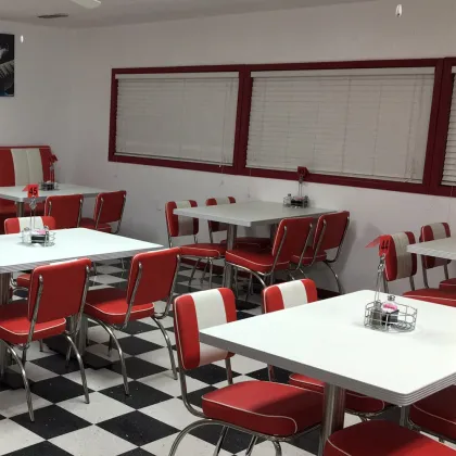 Hotsale 1950s Retro Style Restaurant Dining Sets