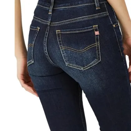 High Waist Fashion Skinny Denim Pants for Women