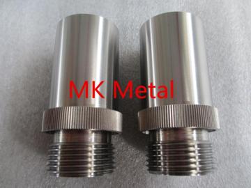 Titanium sensor window