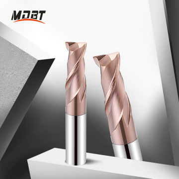 MDBT HRC55 CNC 2 Flute Solid Carbide End Mill for Aerospace and Auto Industry
