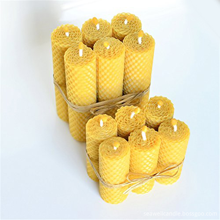 Hand Rolled Beeswax Candle