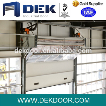 High Quality Vertical Overlap Folding Door For Workshop