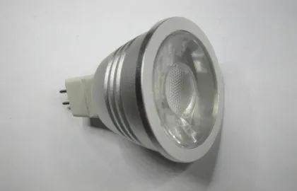 Ac/dc12v  Dimmable Mr16 Led , 235lm Lumens Siver Color