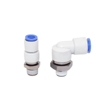 High-Quality SMC Ksh Ksl Type Rotary One Touch Pneumatic Fitting for Air Connections and Plastic Hoses