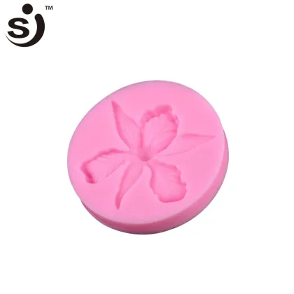 Hot newly beautiful decorate lily fondant cake
