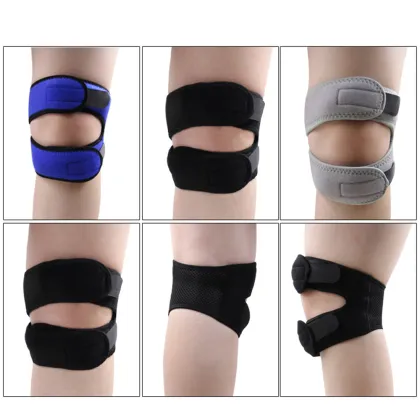Double Knee Brace for Men and Women: Patellar Tendon Support Strap