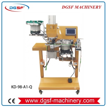 Machine à œillets automatique (alimentation automatique double face) pour KD-98-A1-Q humide