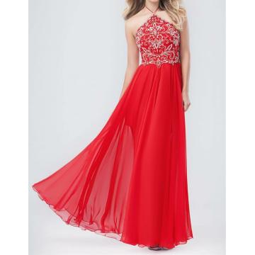 Red Chiffon Dress Mother of the Bride Dresses