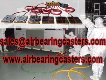 Air bearing movers features and applications