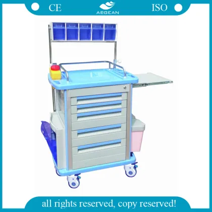 AG-At001A1 ABS Anesthesia Trolley