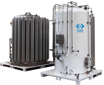 3000L for hospital Micro Bulk Cyrogenic Liquid Tanks