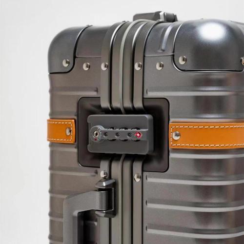 Professional titanium luggage carry on suitcase