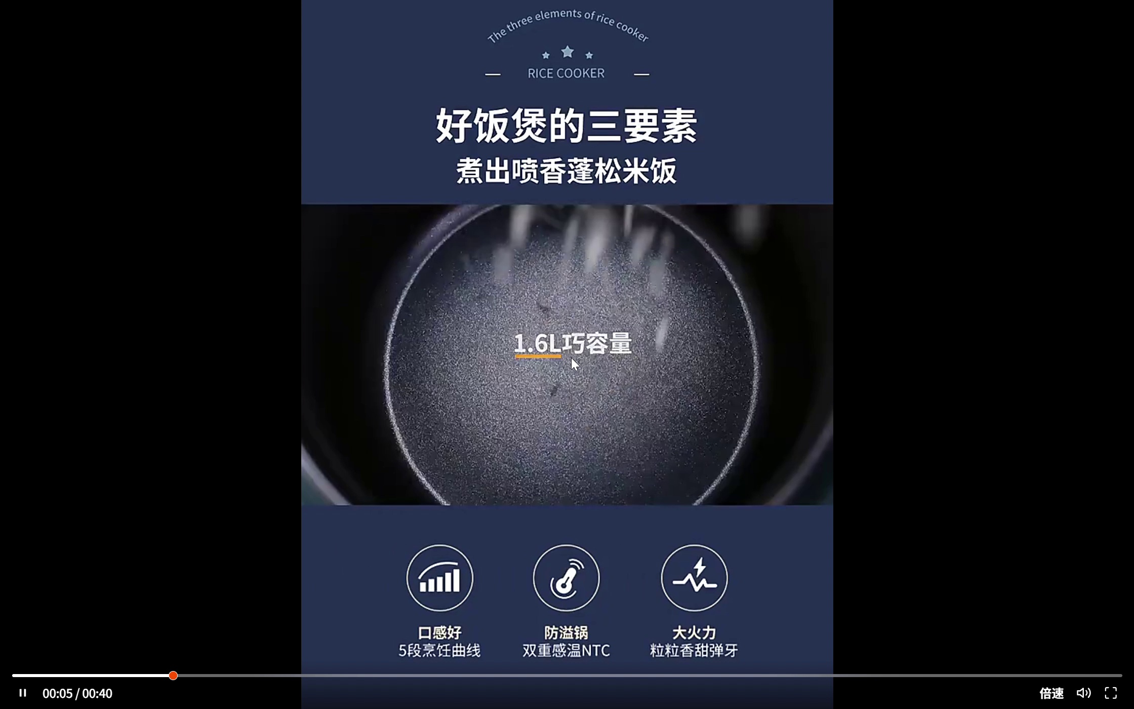 Mini Portable Electric Rice Cooker