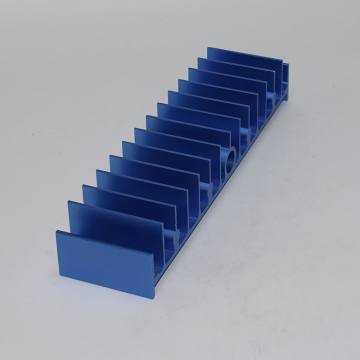 Aluminium Extrusion blue anodizing process parts