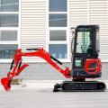 Yanmar 1.8ton 2t ميني حفارة الزاحف الهيدروليكي المصغر