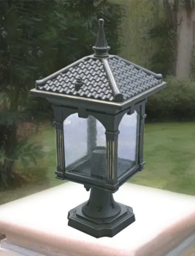 Antique Aluminium Wall Top Lamp