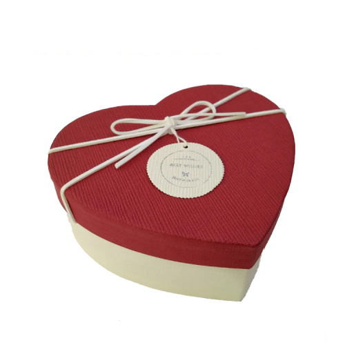 Heart Shape Paper Gift Box For Chocolate Packing