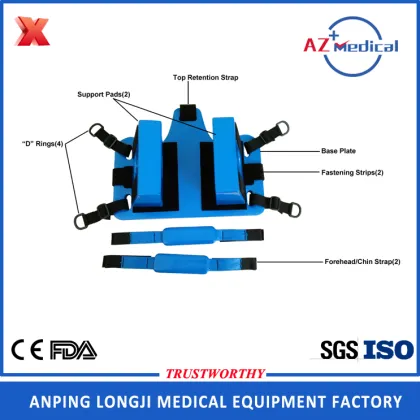 Medical first aid emergency head immobilizer