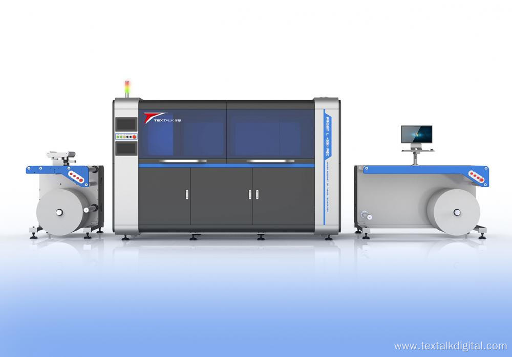 Digital press for label printing