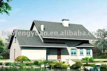 Prefabricated steel villa