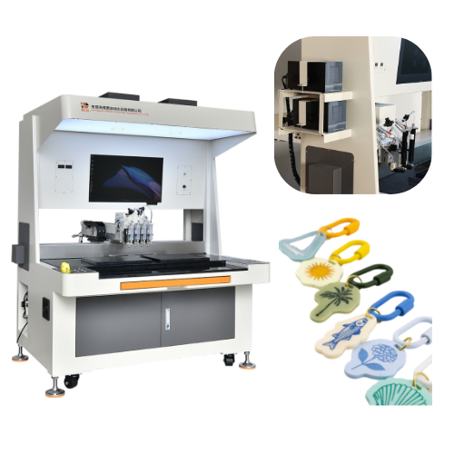 Máy phủ Epoxy chính xác cho nút và dây kéo