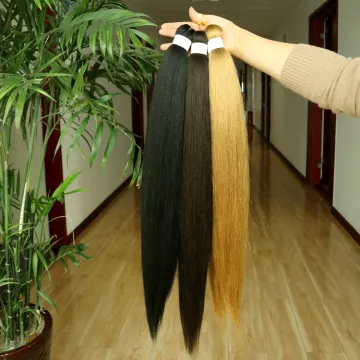100% Kanekalon pre stretched braiding hair wholesale prestretched kanekalon braiding hair ombre synthetic hair braid