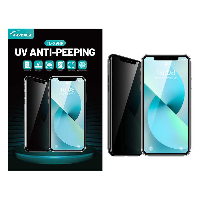 UV-Anti-Peeping-Screen-Beschützer für Mobiltelefone