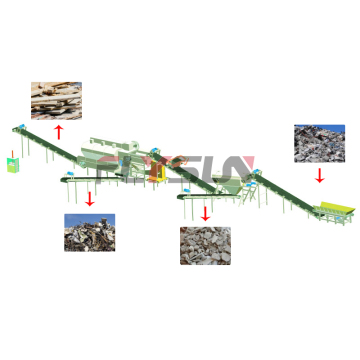 Fully Automatic Municipal Solid Waste Treatment and Recycling Plant for Organic Waste