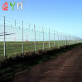 Panel de seguridad del aeropuerto panel de alambre de púas cerca de la prisión