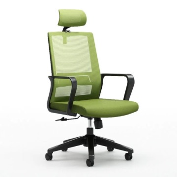 Sedia da ufficio girevole ergonomica con mesh di schiena alta